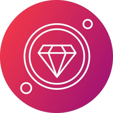 özet vektör illüstrasyon simgesi