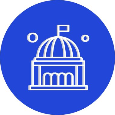 özet vektör illüstrasyon simgesi