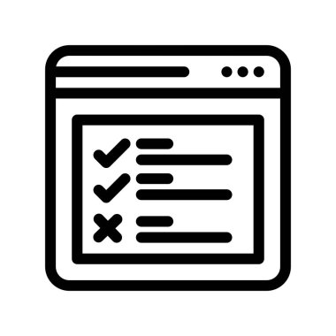 vektör web simgesi çizimi