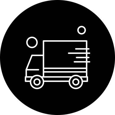 vektör dağıtım aracı simgesi