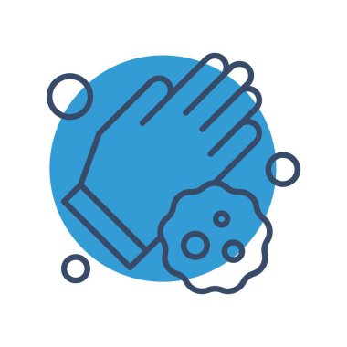 özet vektör illüstrasyon simgesi