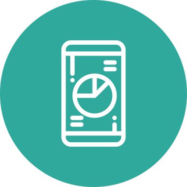 Vektör Mobil simge illüstrasyonu