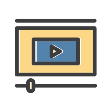 özet vektör illüstrasyon simgesi