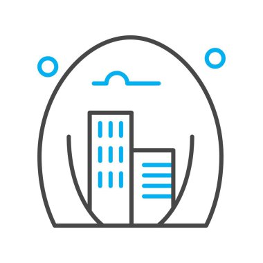 özet vektör illüstrasyon simgesi