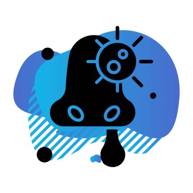 özet vektör illüstrasyon simgesi