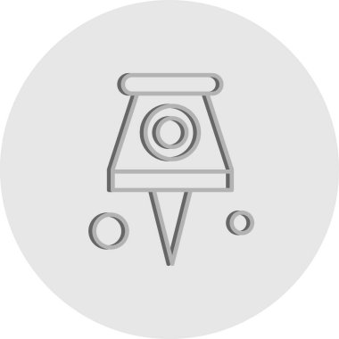 özet vektör illüstrasyon simgesi