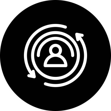 özet vektör illüstrasyon simgesi