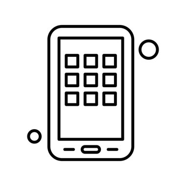 özet vektör illüstrasyon simgesi