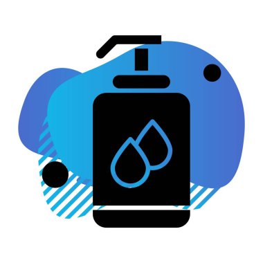 özet vektör illüstrasyon simgesi