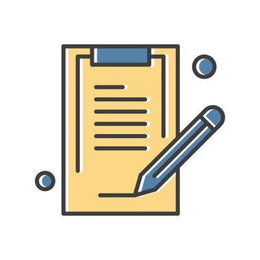 özet vektör illüstrasyon simgesi