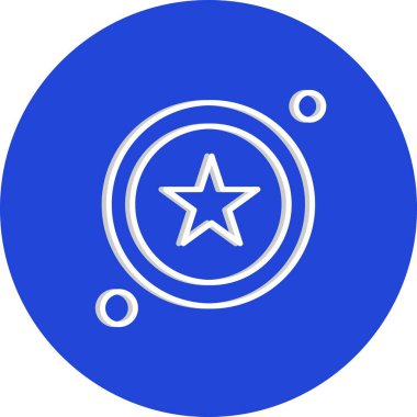  vektör yıldız resimleme