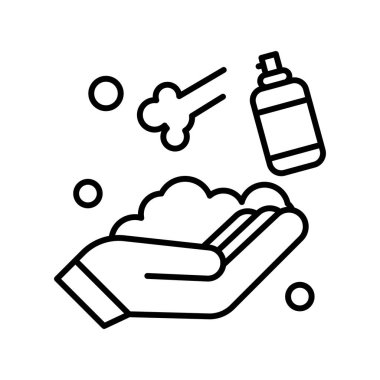 özet vektör illüstrasyon simgesi