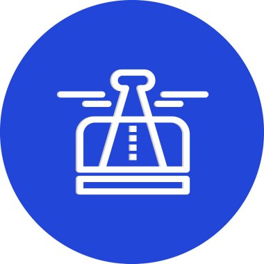 özet vektör illüstrasyon simgesi