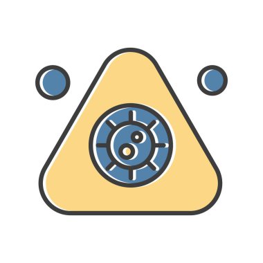 vektör Uyarı simgesi illüstrasyonu