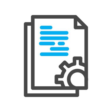 Vektör belgesi Simge illüstrasyonu