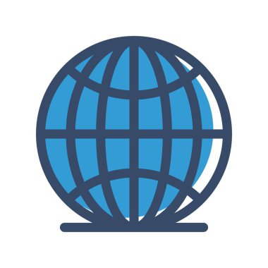 vektör Dünya simgesi illüstrasyonu