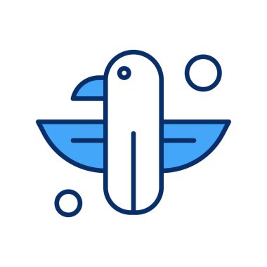 özet vektör illüstrasyon simgesi