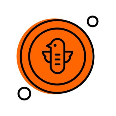 özet vektör illüstrasyon simgesi