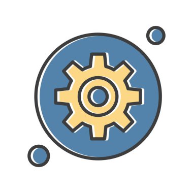 Vektör ayarı Simge illüstrasyonu