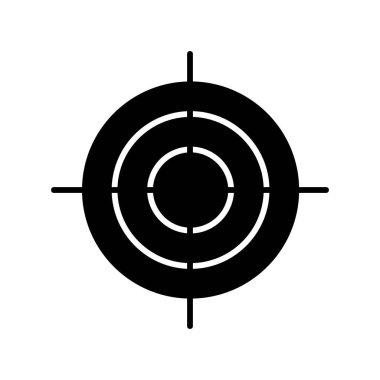 Vektör Hedef simgesi illüstrasyonu