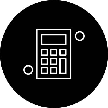 özet ikon vektör çizimi