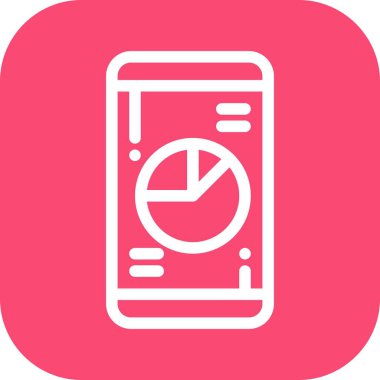 Vektör Mobil simge illüstrasyonu