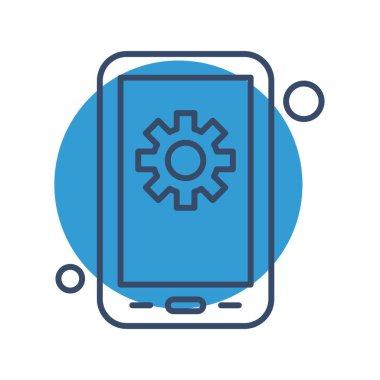 Vektör ayarı Simge illüstrasyonu