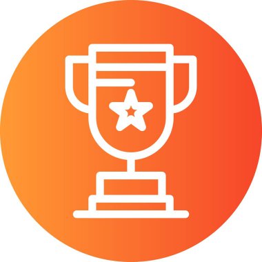 vektör ödülü Simgesi illüstrasyonu