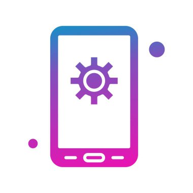 Vektör ayarı Simge illüstrasyonu