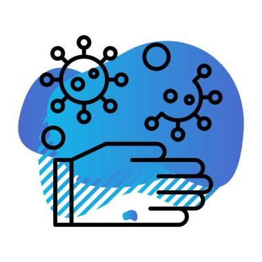 özet vektör illüstrasyon simgesi