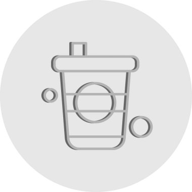 vektör fast food ico