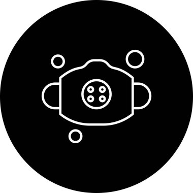 özet vektör illüstrasyon simgesi