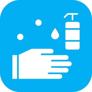 vektör yıkama el ico