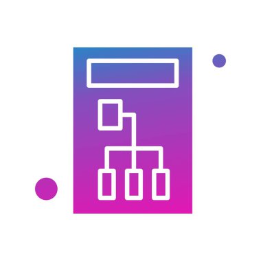 vektör sunucu illüstrasyonu