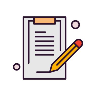 özet vektör illüstrasyon simgesi