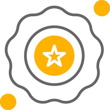 özet vektör illüstrasyon simgesi