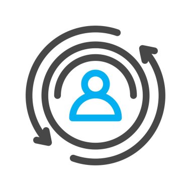 özet vektör illüstrasyon simgesi