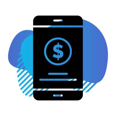 Vektör Mobil simge illüstrasyonu