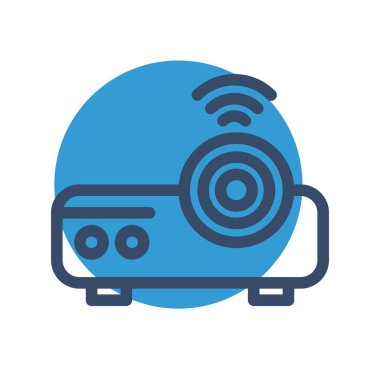 vektör projektörü resimleme