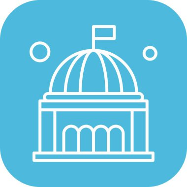 özet vektör illüstrasyon simgesi