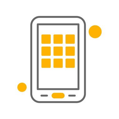 özet vektör illüstrasyon simgesi