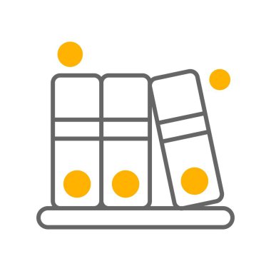 özet vektör illüstrasyon simgesi