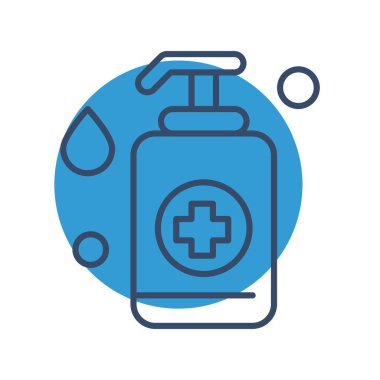 özet vektör illüstrasyon simgesi