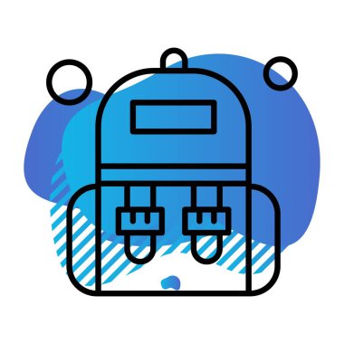 özet ikon vektör çizimi