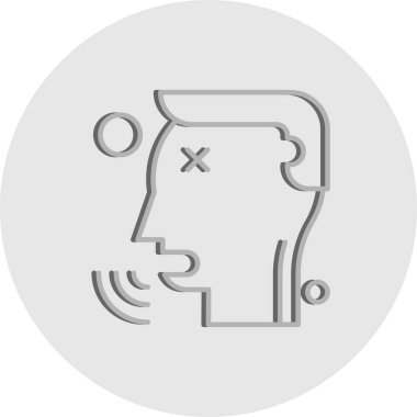 özet vektör illüstrasyon simgesi