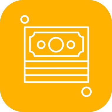 Dolar simgesi vektör illüstrasyonu