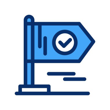 özet vektör illüstrasyon simgesi