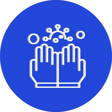 özet vektör illüstrasyon simgesi