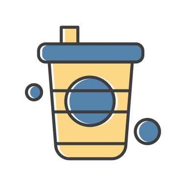 vektör fast food ico