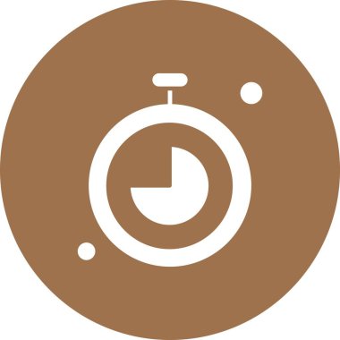 vektör kronometre simgesi illüstrasyonu